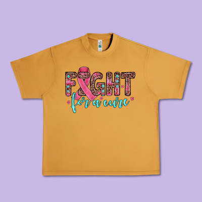 Fight For A Cure Urban Heavy Tee Designed By Jahusdesignshop