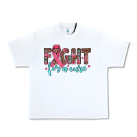 White fight for a cure Urban Heavy Tee - JahusDesignShop