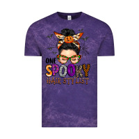 Cloud Purple one spooky hair stylist Vintage Tee - BarkalooDesign