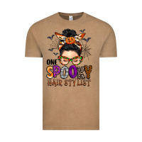 One Spooky Hair Stylist Vintage Tee | Teevron