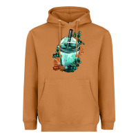 Meerkat Winter Bobba Cup Heavyweight Hoodie - FaDigitalArtStudio