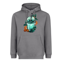Storm Winter Bobba Cup Heavyweight Hoodie - FaDigitalArtStudio