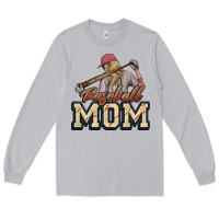 Moon Dust Baseball Mom Long Sleeve Tee - NancyCooperArtShop