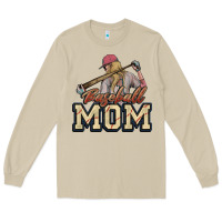 Mushroom Baseball Mom Long Sleeve Tee - NancyCooperArtShop