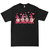 Black love gnomes valentine's day Premium Tee - MaliasSmallBusiness