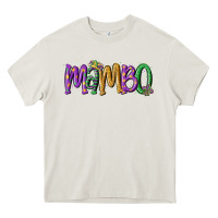 Cream mardi gras mambo Heavy Core Tee - MaliasSmallBusiness