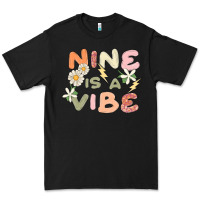 Black nine is a vibe Premium Tee - MaliasSmallBusiness