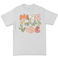 Dove Grey nine is a vibe Premium Tee - MaliasSmallBusiness