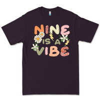 Plum nine is a vibe Premium Tee - MaliasSmallBusiness