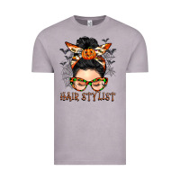 Vintage Zinc Hair stylist messy bun Vintage Tee - BarkalooDesign