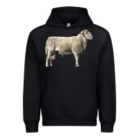 Foreset Green katahdin sheep Urban Hoodie - LillyAllenDesigns