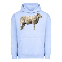 Pigment Grape Ice katahdin sheep Urban Hoodie - LillyAllenDesigns