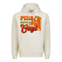 Oatmeal Heather Pies Before Guys Premium Hoodie - FaDigitalArtStudio