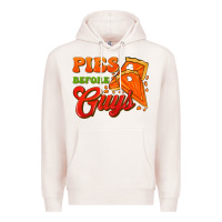 Pale Pink Pies Before Guys Premium Hoodie - FaDigitalArtStudio