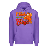 Purple Pies Before Guys Premium Hoodie - FaDigitalArtStudio