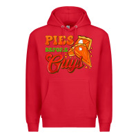 Red Pies Before Guys Premium Hoodie - FaDigitalArtStudio