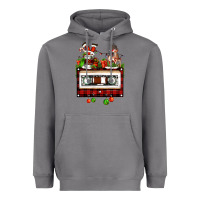 Storm christmas cassette Heavyweight Hoodie - FaDigitalArtStudio