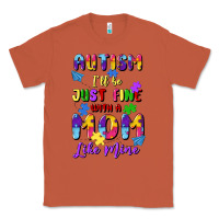 Copper autism i'll be just fine with a mom like mine Classic Tee - Artiststas