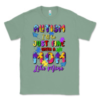 Sage autism i'll be just fine with a mom like mine Classic Tee - Artiststas