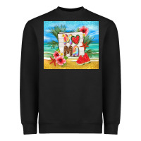 Black summer mama Heavyweight Sweatshirt - TumblerDesignByShophia