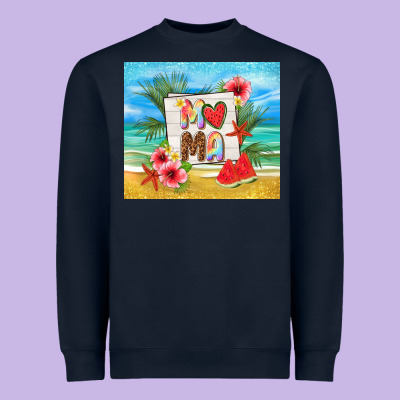 Summer Mama Heavyweight Sweatshirt Designed By Tumblerdesignbyshophia