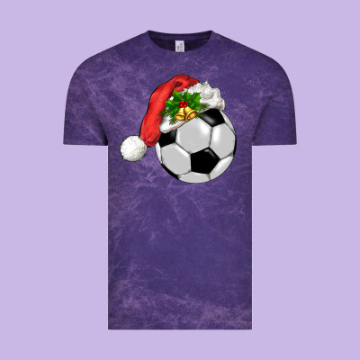 Christmas Sports Vintage Tee Designed By Barkaloodesign