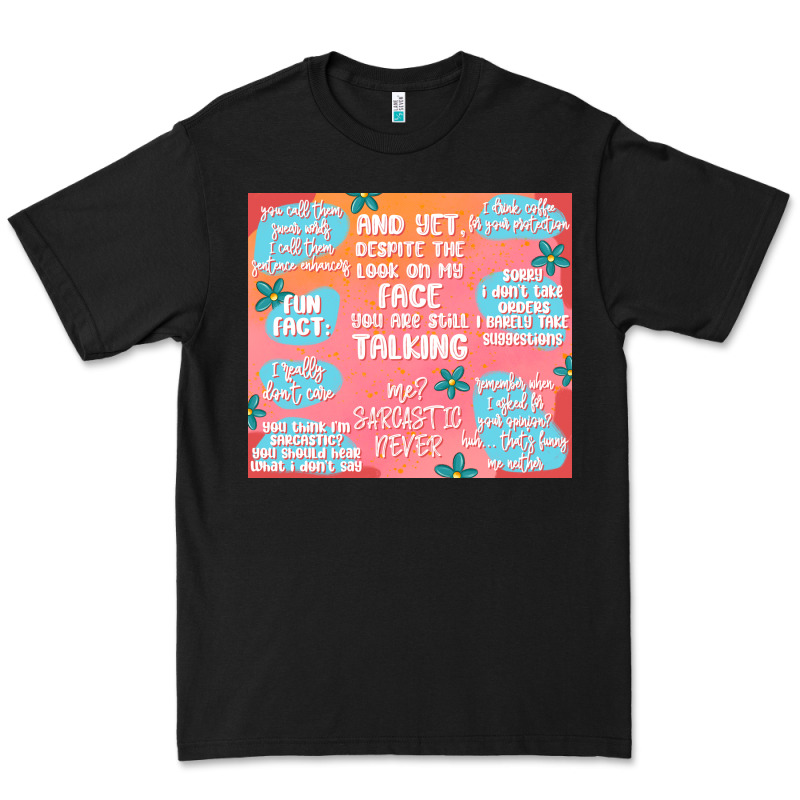 Sarcastic Quotes Premium Tee by MaliasSmallBusiness | Teevron