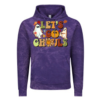 Cloud Purple halloween lets go ghouls Vintage Hoodie - BarkalooDesign