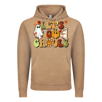 Vintage Coffee halloween lets go ghouls Vintage Hoodie - BarkalooDesign