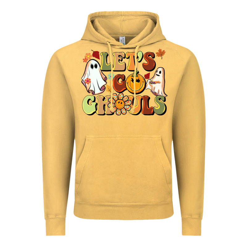 Halloween Lets Go Ghouls Vintage Hoodie by BarkalooDesign | Teevron