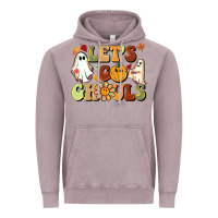 Vintage Zinc halloween lets go ghouls Vintage Hoodie - BarkalooDesign