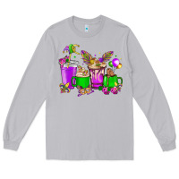 Moon Dust Mardi Gras coffee cups Long Sleeve Tee - NancyCooperArtShop