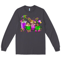 Smoke Mardi Gras coffee cups Long Sleeve Tee - NancyCooperArtShop