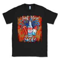 Black just here for the ice Classic Tee - JahusDesignShop