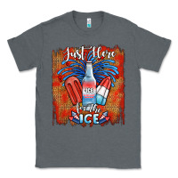 Charcoal Heather just here for the ice Classic Tee - JahusDesignShop