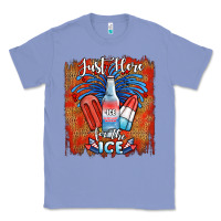 Colony Blue just here for the ice Classic Tee - JahusDesignShop