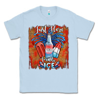 Dusty Blue just here for the ice Classic Tee - JahusDesignShop