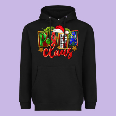 Christmas Papa Claus Heavyweight Hoodie Designed By Fadigitalartstudio