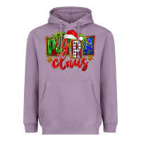 Lavender Christmas papa claus Heavyweight Hoodie - FaDigitalArtStudio