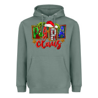 Sage Christmas papa claus Heavyweight Hoodie - FaDigitalArtStudio