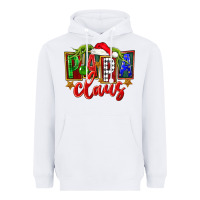 White Christmas papa claus Heavyweight Hoodie - FaDigitalArtStudio