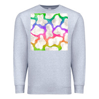 Heather Grey watercolor rainbow cow seamless pattern Premium Sweatshirt - BundleAndBundleShop