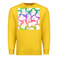 Lemon watercolor rainbow cow seamless pattern Premium Sweatshirt - BundleAndBundleShop