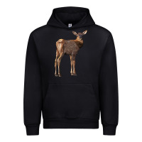 Black elk fawn deer Urban Hoodie - LillyAllenDesigns