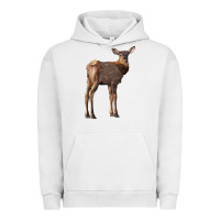 Pigment Lunar Rock elk fawn deer Urban Hoodie - LillyAllenDesigns