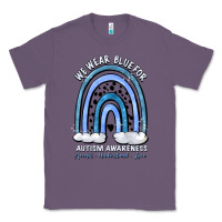 Lavender we wear blue for autism awareness accept understan Classic Tee - Artiststas