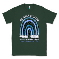 Sports Green we wear blue for autism awareness accept understan Classic Tee - Artiststas