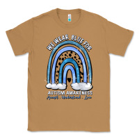 Toasted Coconut we wear blue for autism awareness accept understan Classic Tee - Artiststas