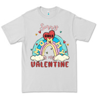Dove Grey sorry girls mommy is valentine Premium Tee - MaliasSmallBusiness