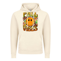 Vintage Artic fall vibes smiley face Vintage Hoodie - BarkalooDesign